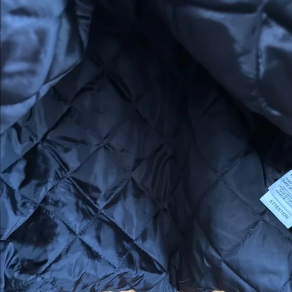 Black and Gray Plaid Shirt Jacket - Picture 4 of 5